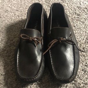 Mens Rafael leather loafers.